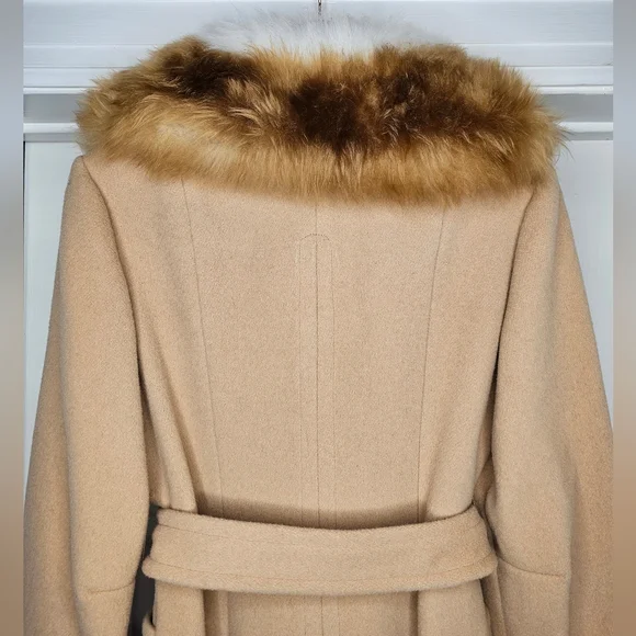 VTG 70s Country Pacer Coat with Fur Collar - Picture 7 of 15